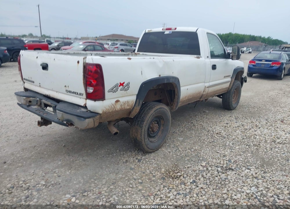 2003 GMC SIERRA 2500HD VIN: 1GTHK24U23E144761