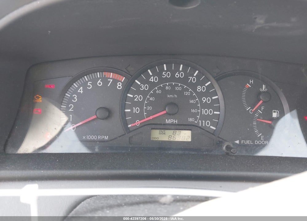 2007 TOYOTA COROLLA VIN: JTDBR32E870109583