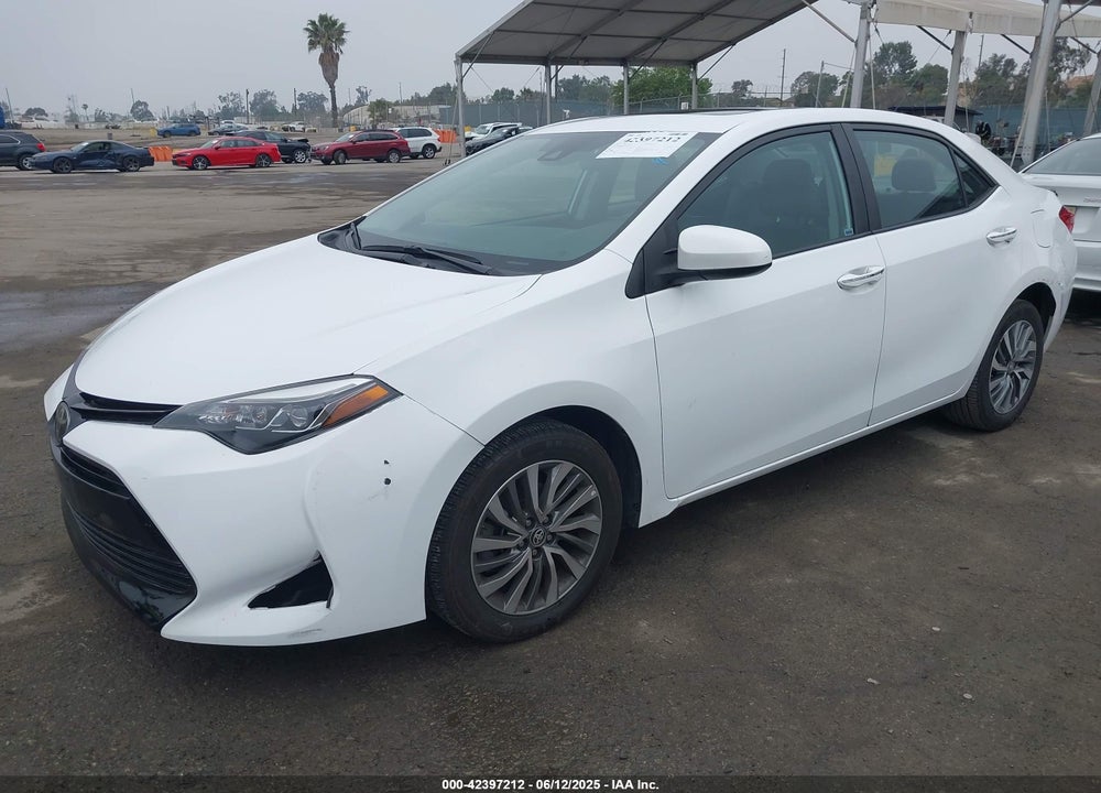 2017 TOYOTA COROLLA XLE VIN: 5YFBURHE8HP722173