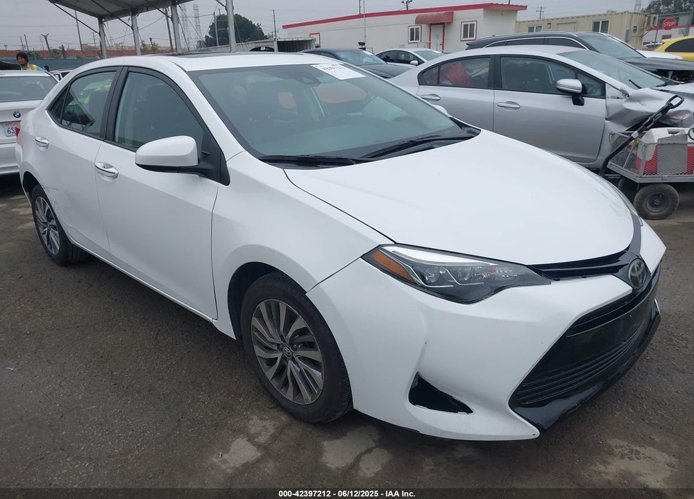2017 TOYOTA COROLLA XLE VIN: 5YFBURHE8HP722173