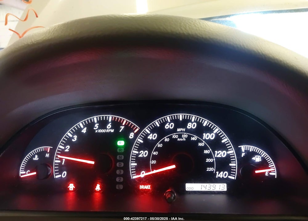 2005 TOYOTA CAMRY LE V6 VIN: 4T1BF30K05U102517
