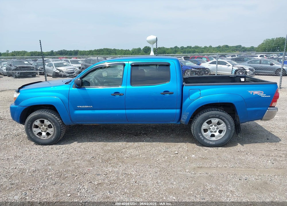 2005 TOYOTA TACOMA DOUBLE CAB PRERUNNER VIN: 5TEJU62NX5Z040582