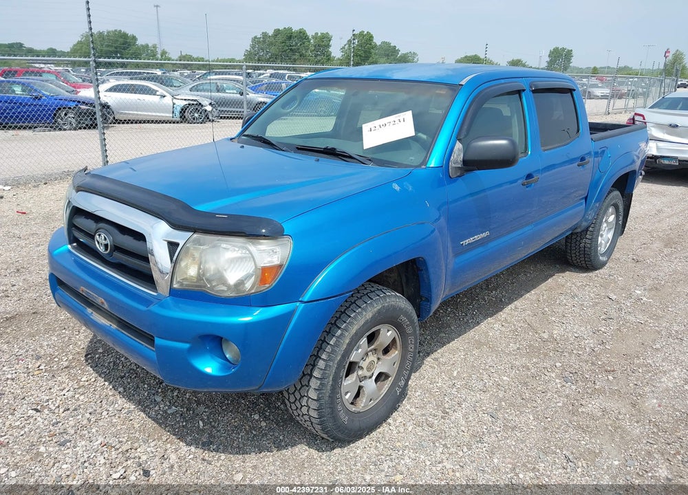 2005 TOYOTA TACOMA DOUBLE CAB PRERUNNER VIN: 5TEJU62NX5Z040582
