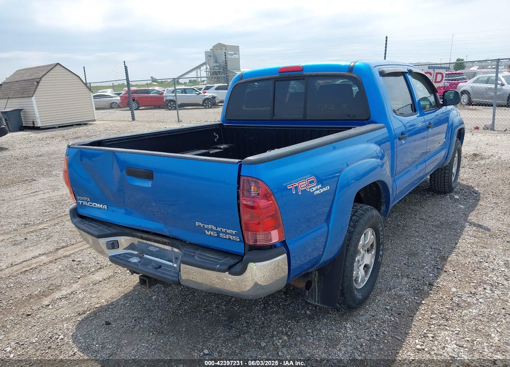 2005 TOYOTA TACOMA DOUBLE CAB PRERUNNER VIN: 5TEJU62NX5Z040582