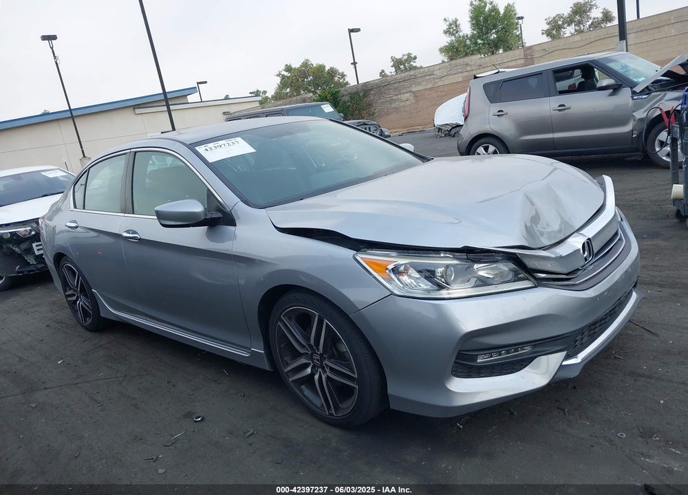 2016 HONDA ACCORD SPORT VIN: 1HGCR2F58GA204374