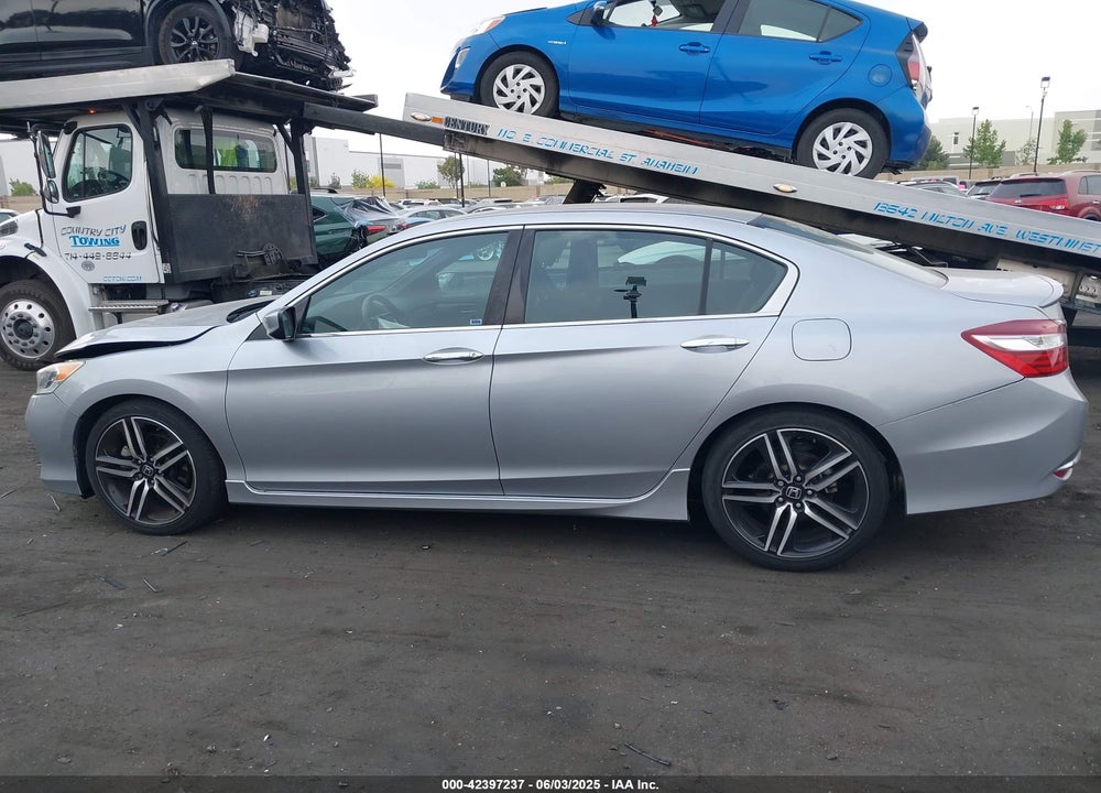2016 HONDA ACCORD SPORT VIN: 1HGCR2F58GA204374