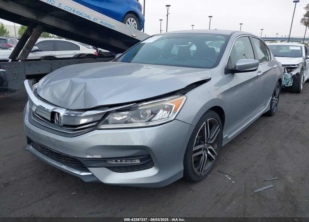 2016 HONDA ACCORD SPORT VIN: 1HGCR2F58GA204374