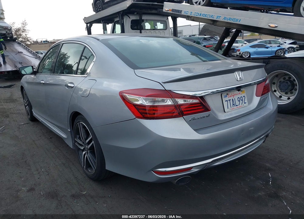 2016 HONDA ACCORD SPORT VIN: 1HGCR2F58GA204374