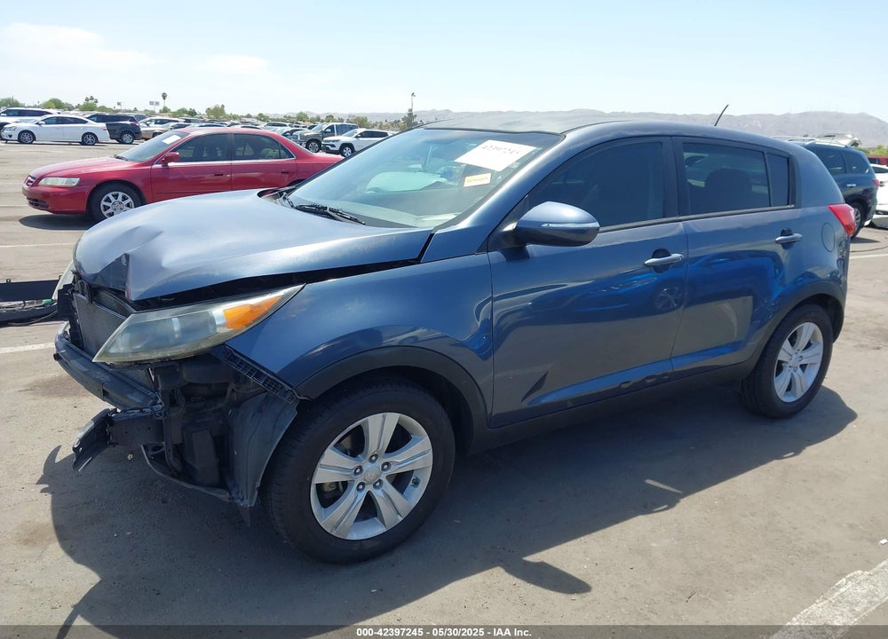 2012 KIA SPORTAGE LX VIN: KNDPB3A25C7237542