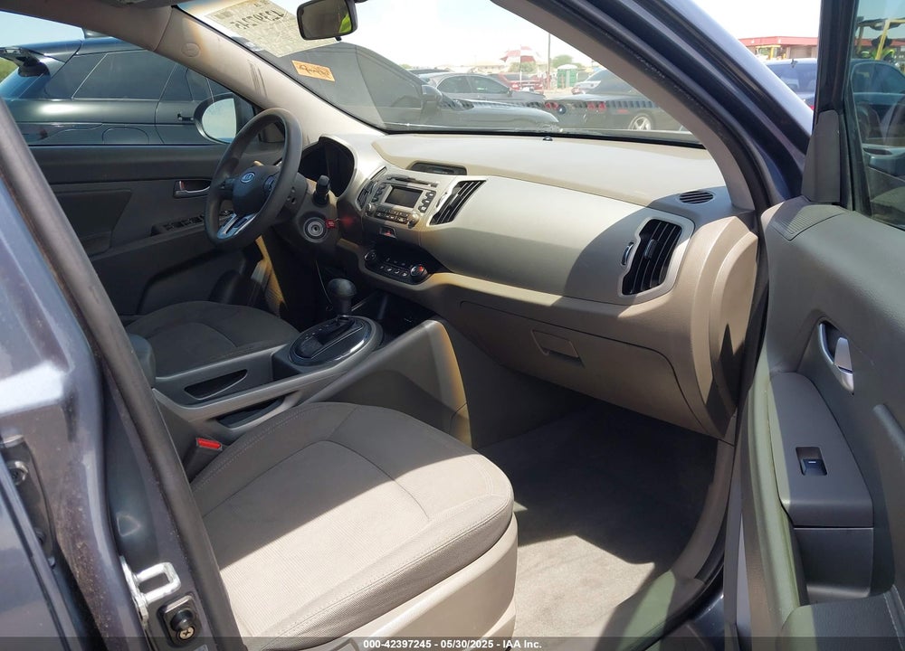2012 KIA SPORTAGE LX VIN: KNDPB3A25C7237542