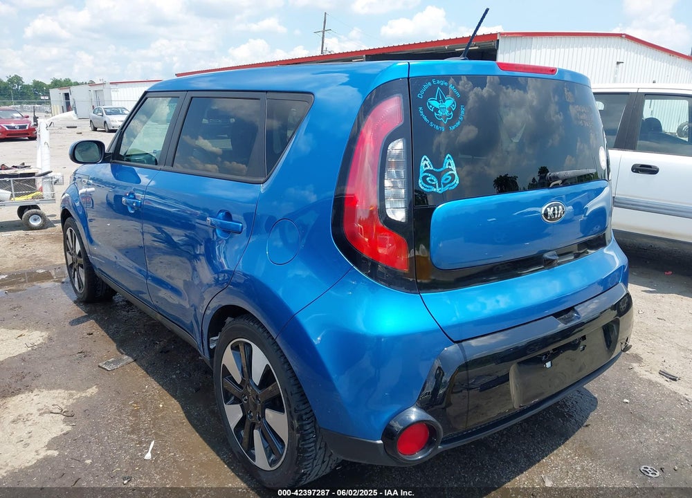 2016 KIA SOUL VIN: KNDJP3A51G7297597