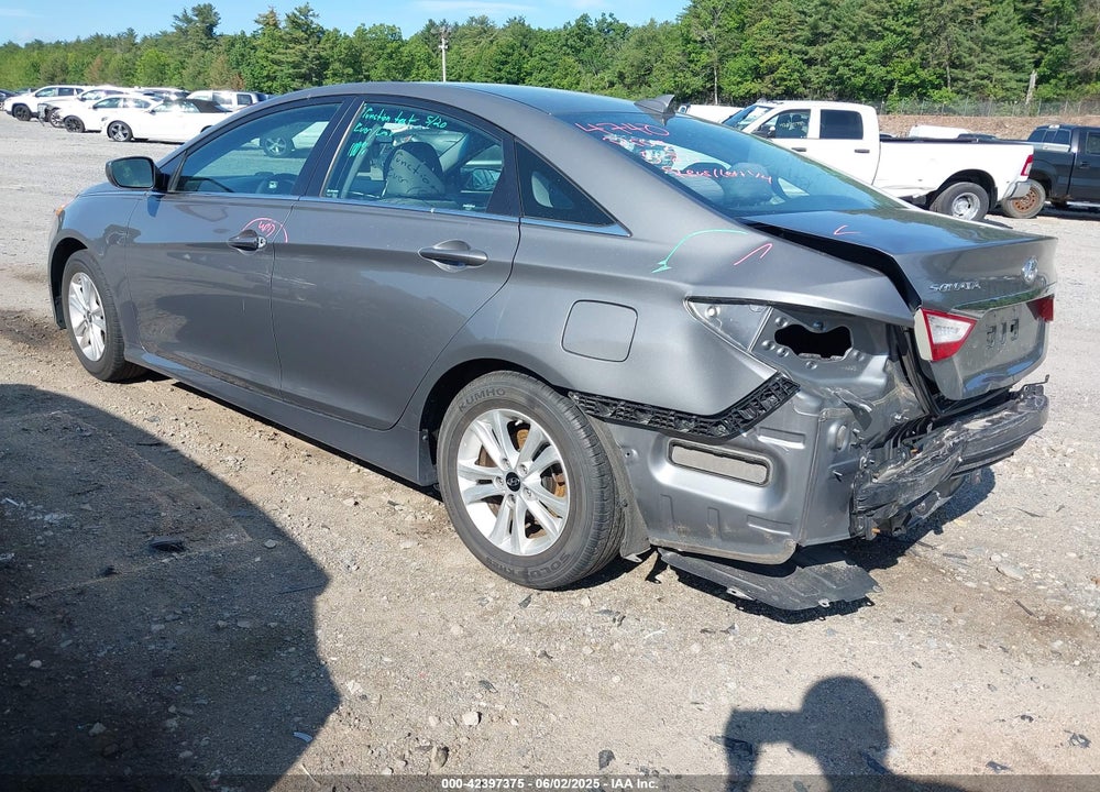 2014 HYUNDAI SONATA GLS VIN: 5NPEB4AC4EH861840