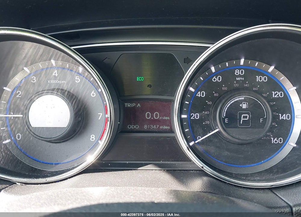 2014 HYUNDAI SONATA GLS VIN: 5NPEB4AC4EH861840