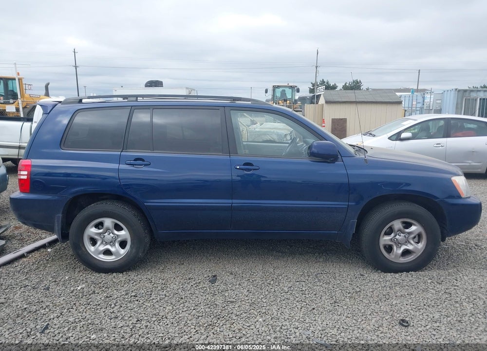 2002 TOYOTA HIGHLANDER VIN: JTEHD21AX20015114