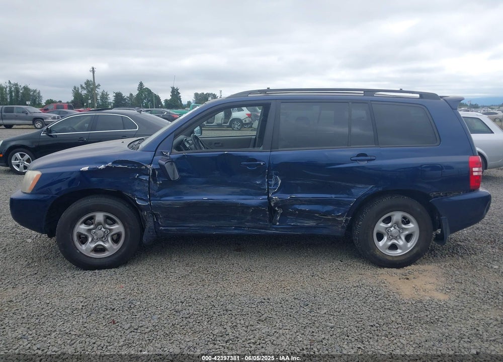 2002 TOYOTA HIGHLANDER VIN: JTEHD21AX20015114