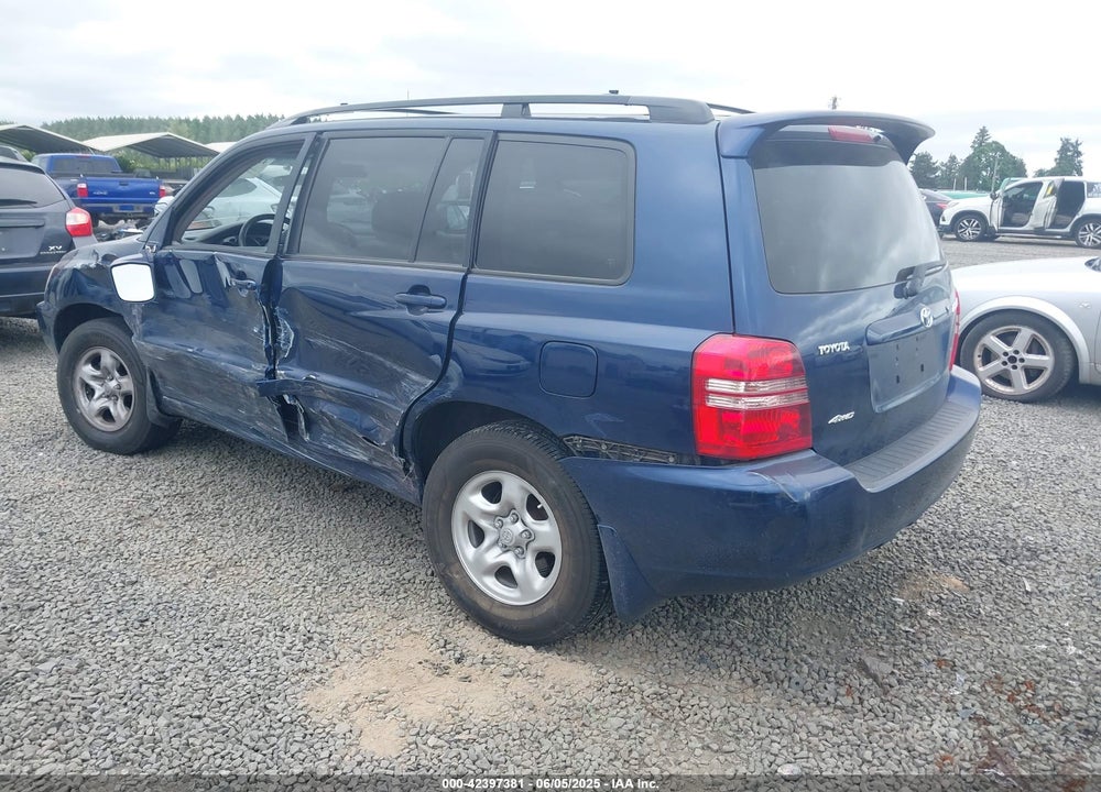2002 TOYOTA HIGHLANDER VIN: JTEHD21AX20015114