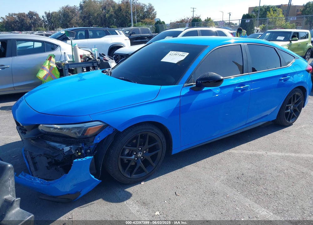 2022 HONDA CIVIC SPORT VIN: 19XFL2H85NE001845