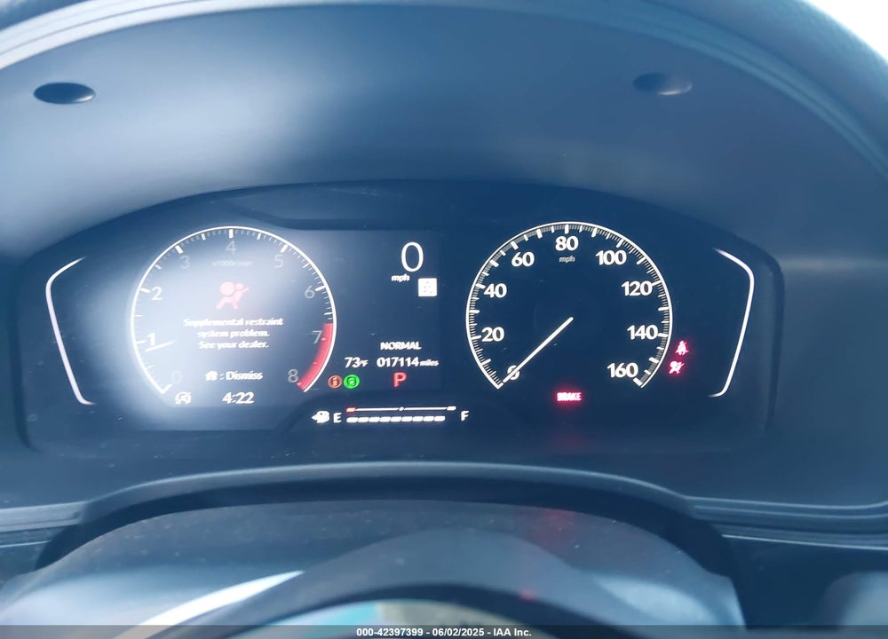 2022 HONDA CIVIC SPORT VIN: 19XFL2H85NE001845