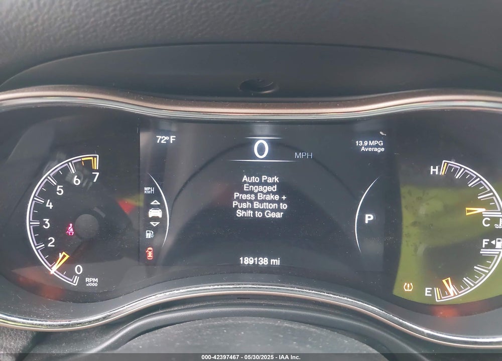 2014 JEEP GRAND CHEROKEE VIN: 1C4RJFAGXEC470786