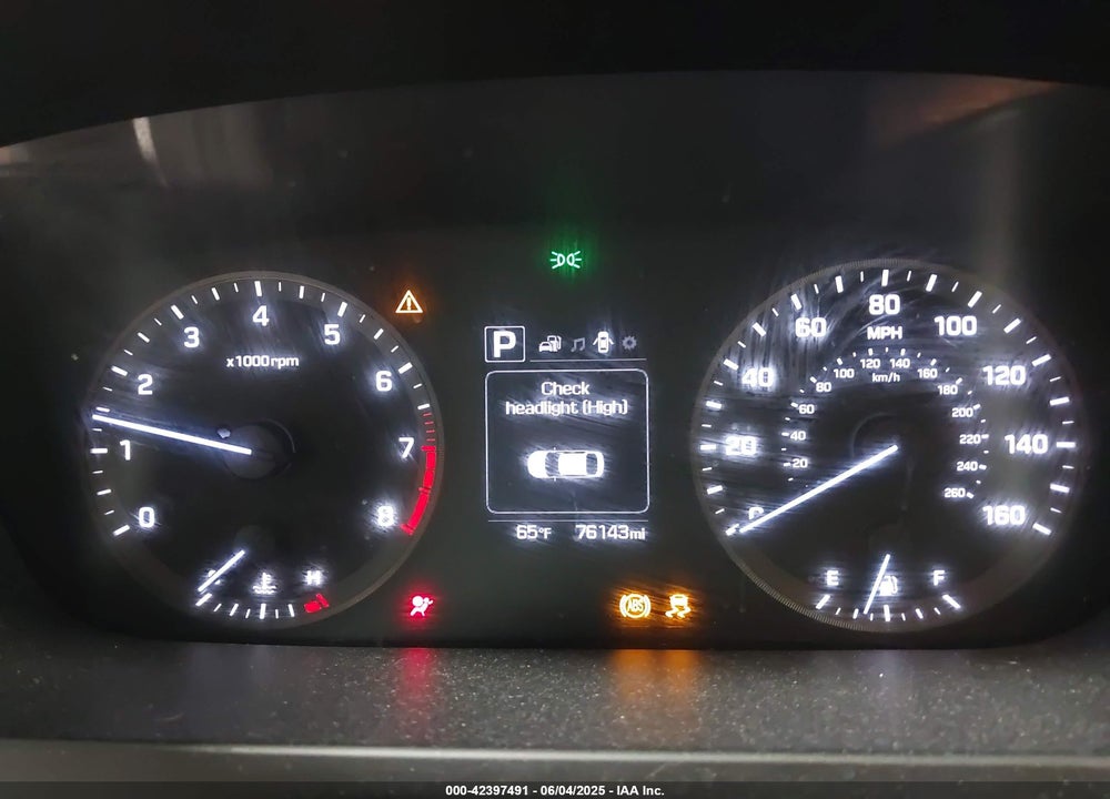 2017 HYUNDAI SONATA VIN: 5NPE24AF3HH536160
