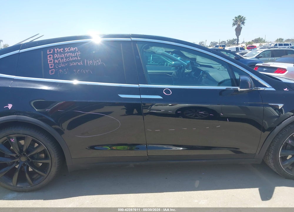 2019 TESLA MODEL X 100D/75D/LONG RANGE VIN: 5YJXCBE25KF151349