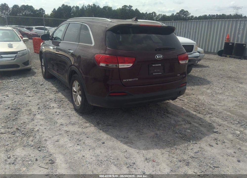 2017 KIA SORENTO VIN: 5XYPGDA30HG252783