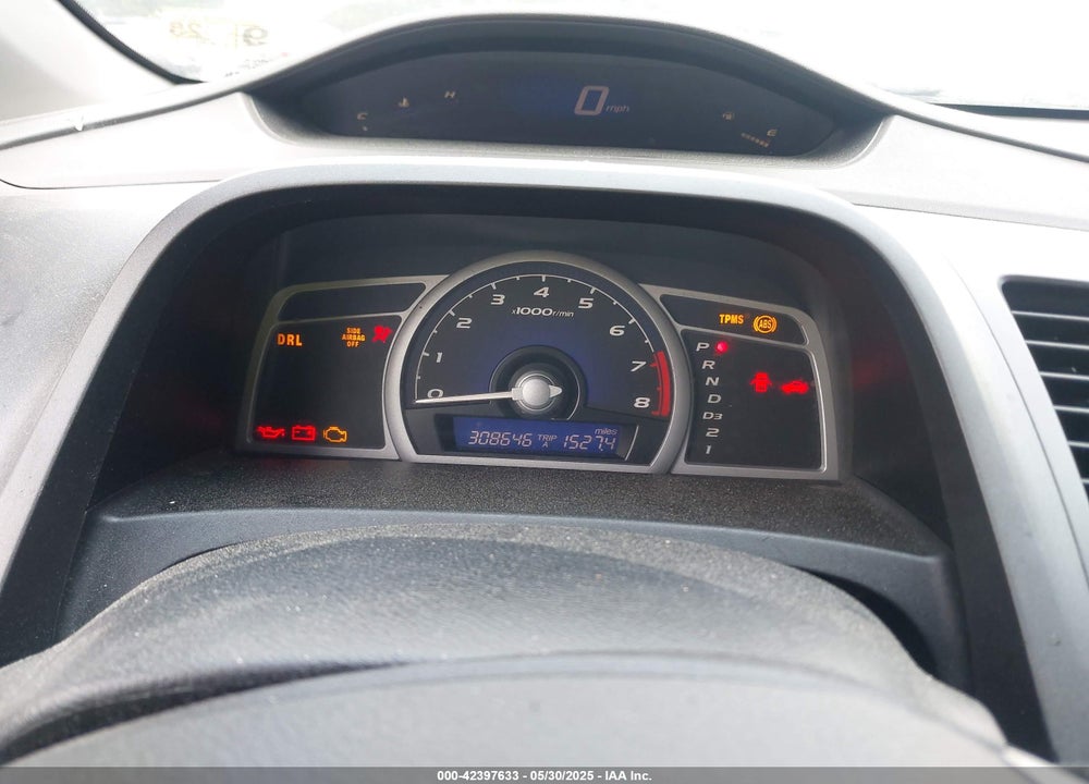 2010 HONDA CIVIC VIN: 2HGFG1B68AH529644