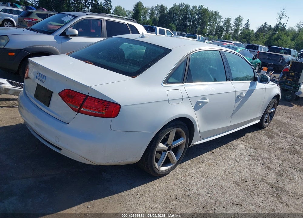 2012 AUDI A4 2.0T PREMIUM VIN: WAUFFAFL1CA055097
