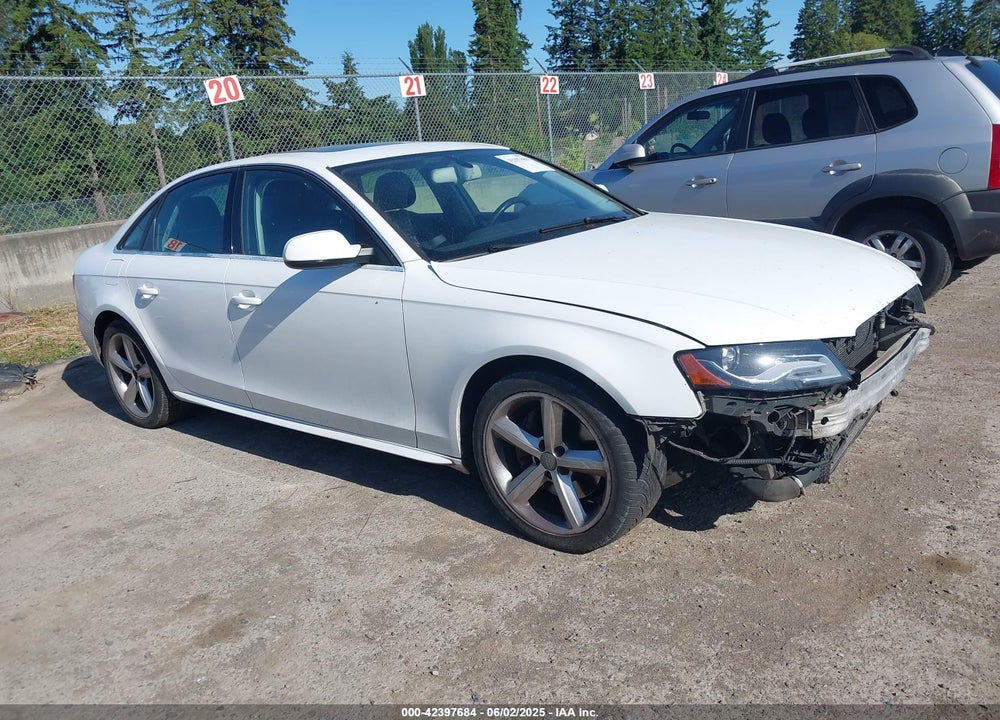 2012 AUDI A4 2.0T PREMIUM VIN: WAUFFAFL1CA055097