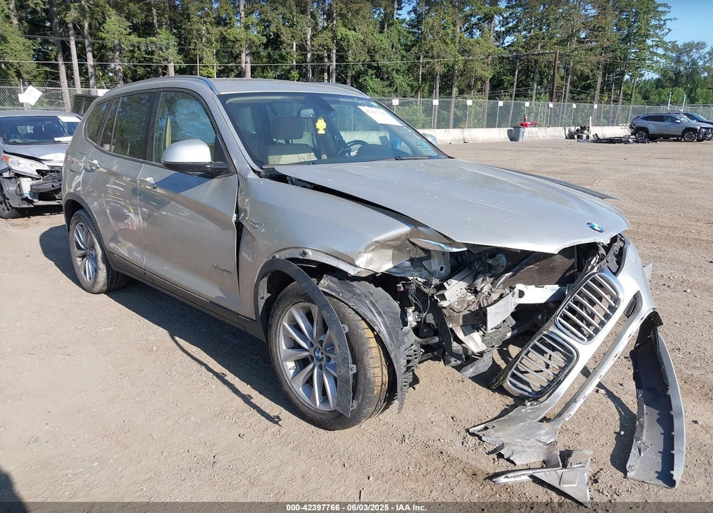 2016 BMW X3 XDRIVE28I VIN: 5UXWX9C50G0D82267