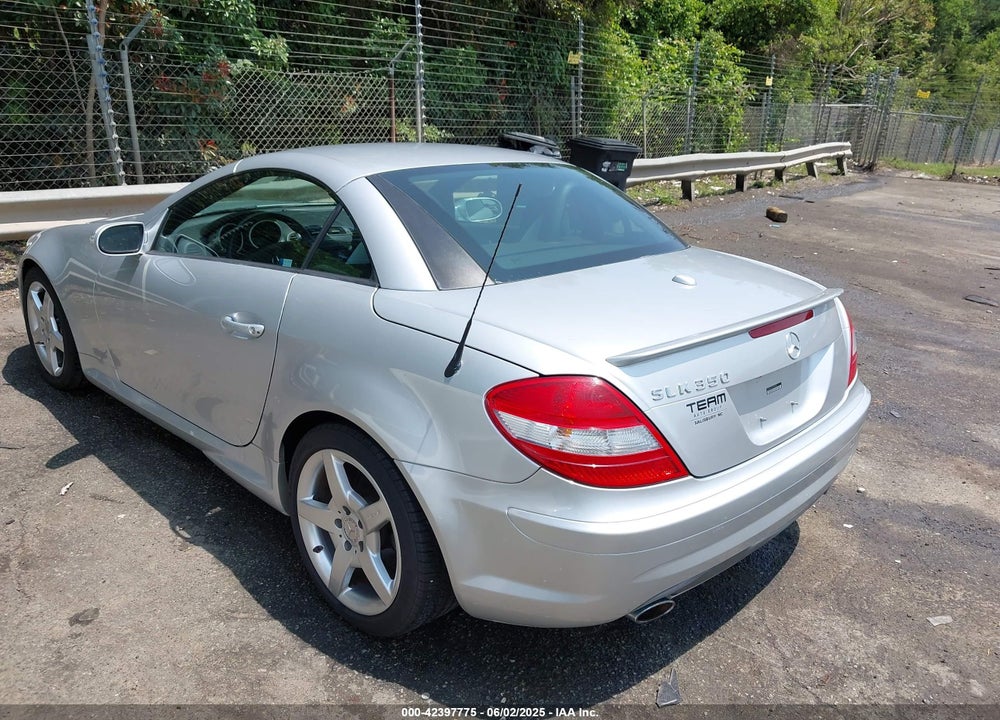 2008 MERCEDES-BENZ SLK 350 VIN: WDBWK56F98F184942