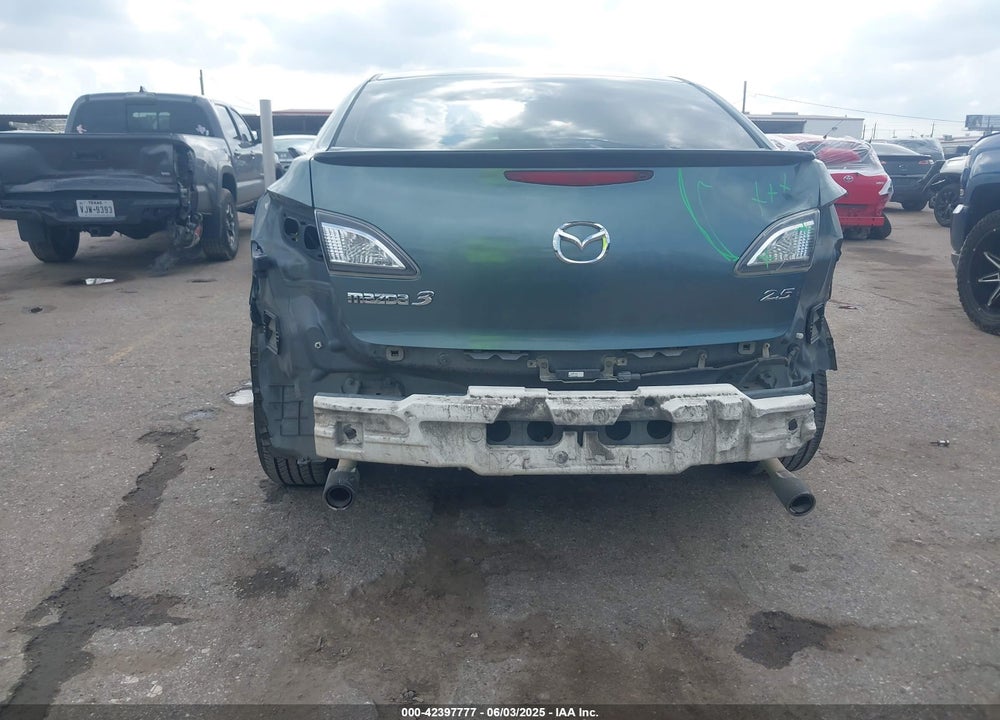 2012 MAZDA 3 VIN: JM1BL1V5XC1580107
