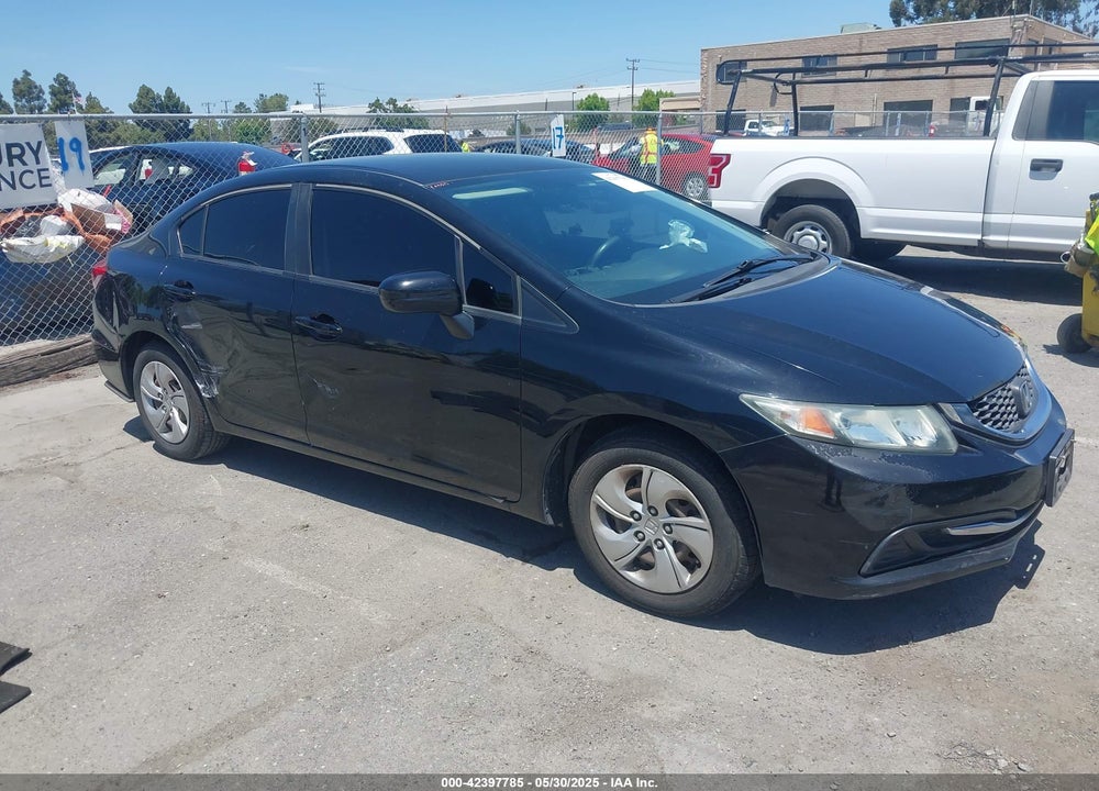 2015 HONDA CIVIC LX VIN: 19XFB2F53FE705166