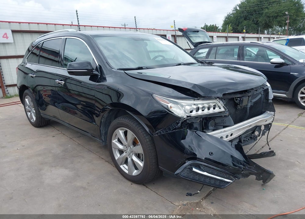 2015 ACURA MDX ADVANCE PKG W/ENTERTAINMENT PKG VIN: 5FRYD4H8XFB018460