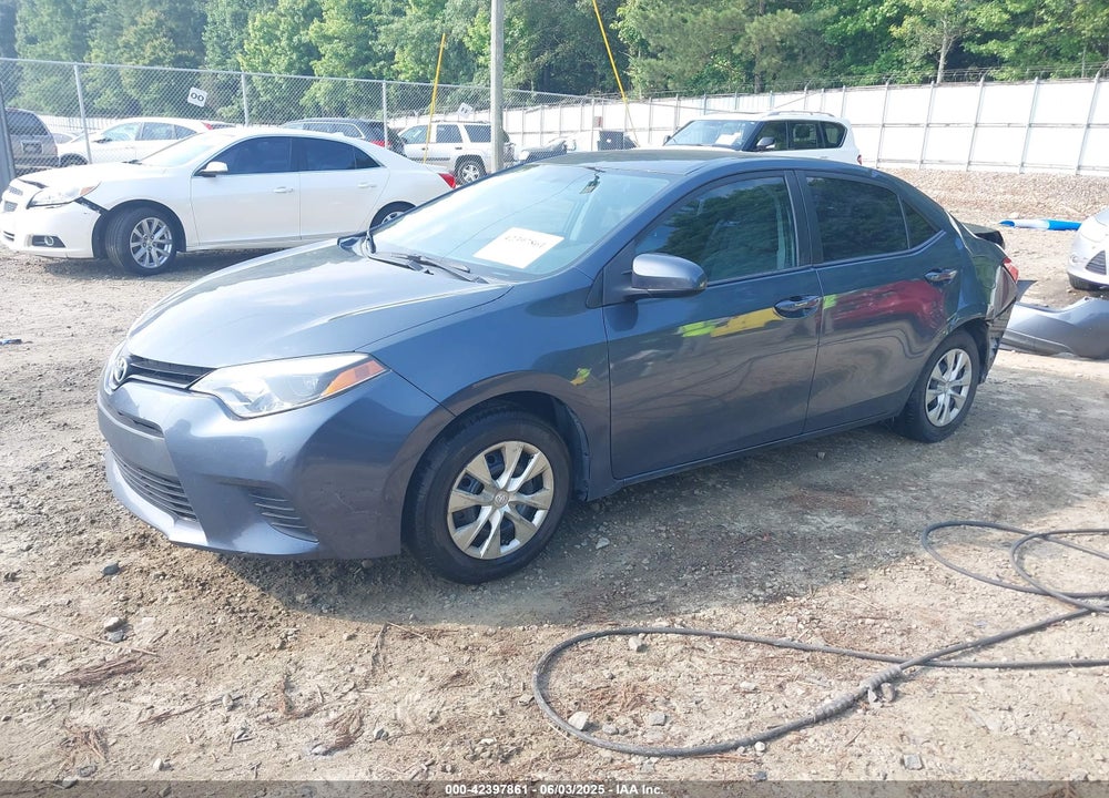 2015 TOYOTA COROLLA VIN: 5YFBURHE1FP311601