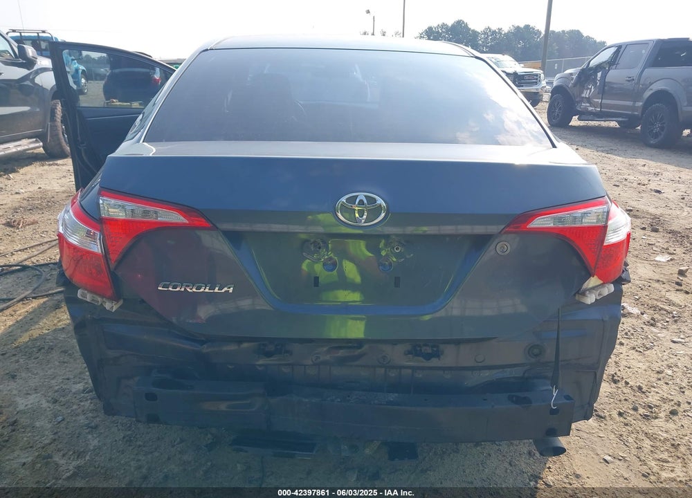 2015 TOYOTA COROLLA VIN: 5YFBURHE1FP311601