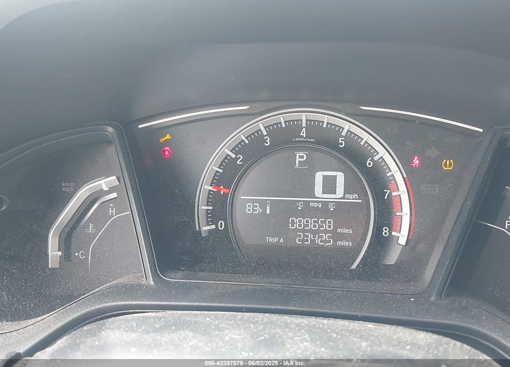 2017 HONDA CIVIC VIN: 2HGFC4B05HH311471