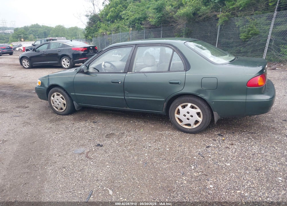 2000 TOYOTA COROLLA LE VIN: 2T1BR12E2YC309516