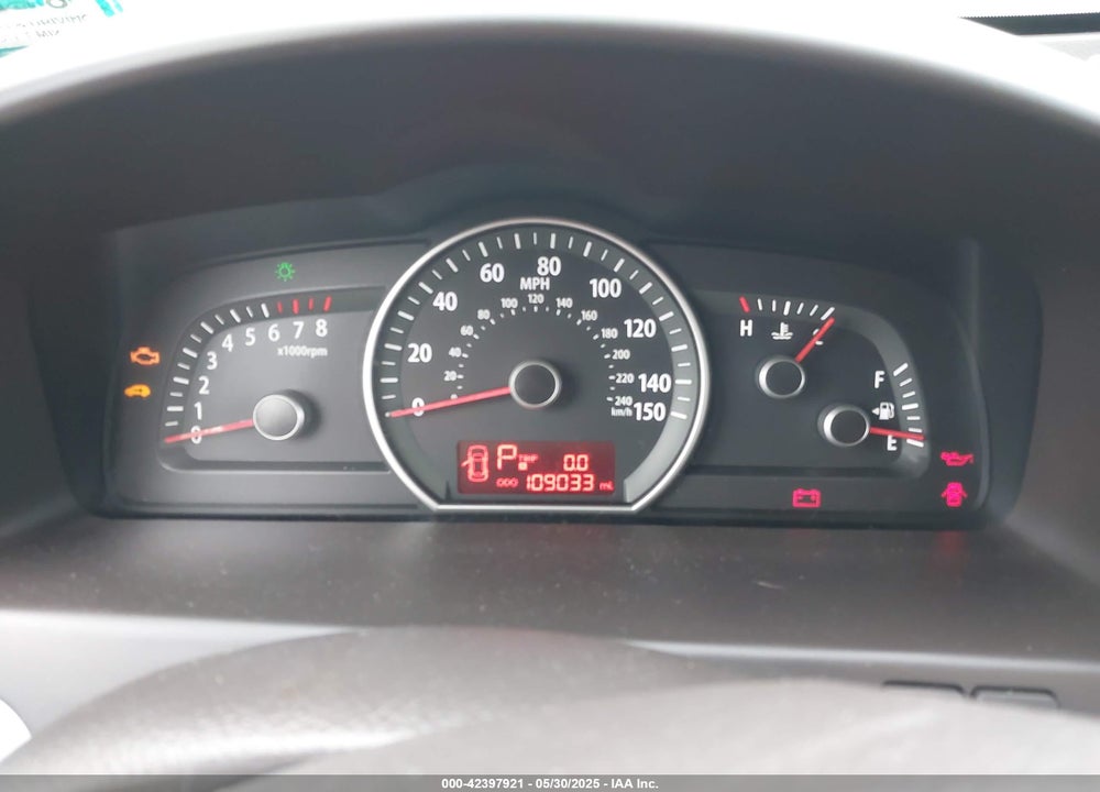 2009 KIA BORREGO EX V6 VIN: KNDJH741495030613