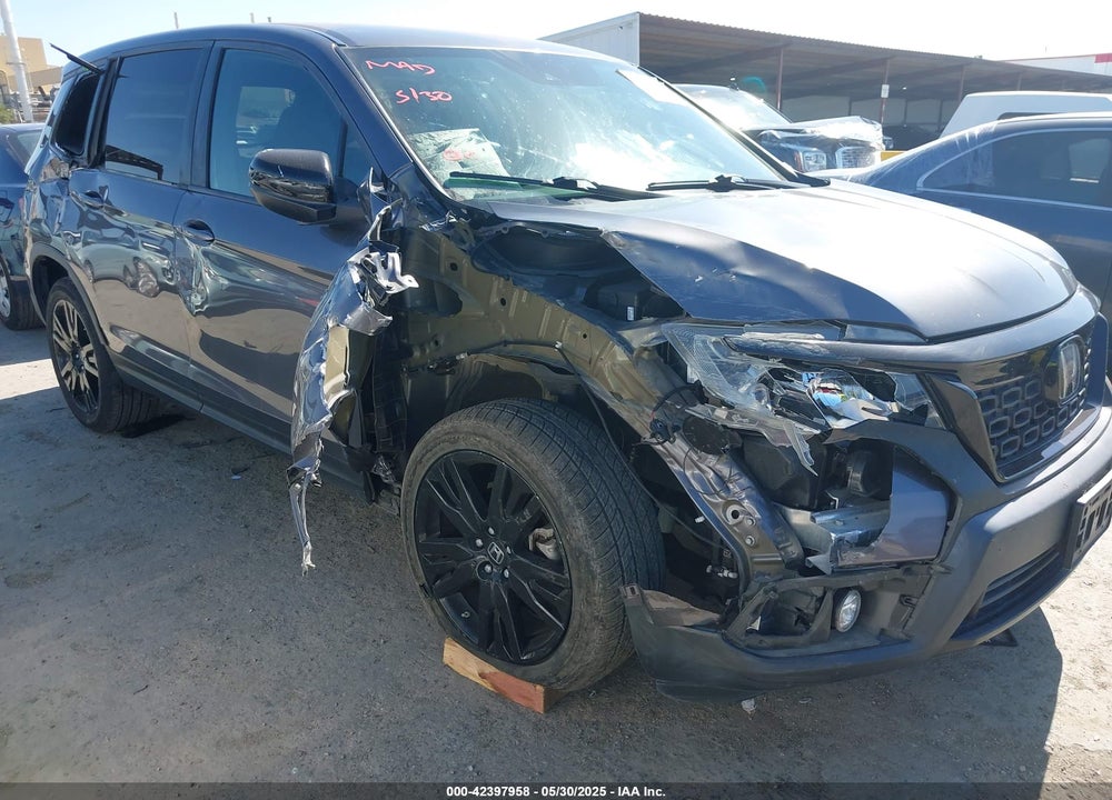 2019 HONDA PASSPORT VIN: 5FNYF7H25KB005540