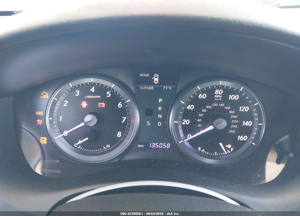 2012 LEXUS ES 350 VIN: JTHBK1EGXC2495247