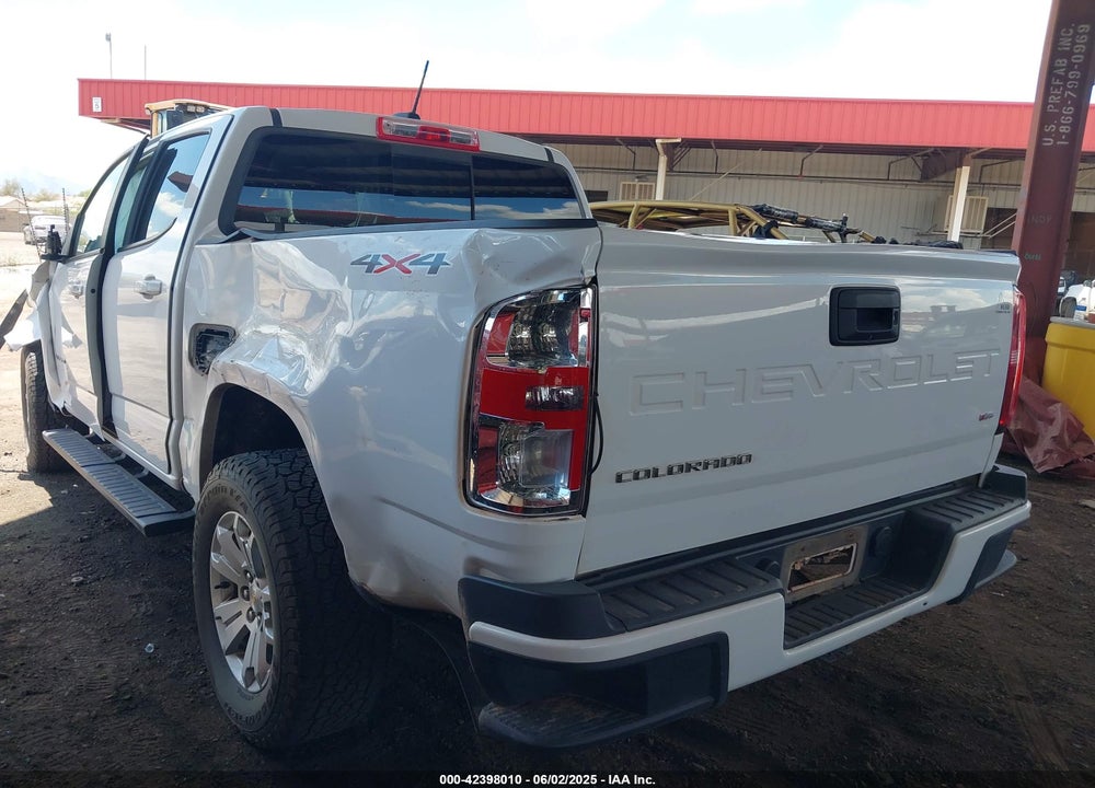 2022 CHEVROLET COLORADO VIN: 1GCGTCEN4N1178278