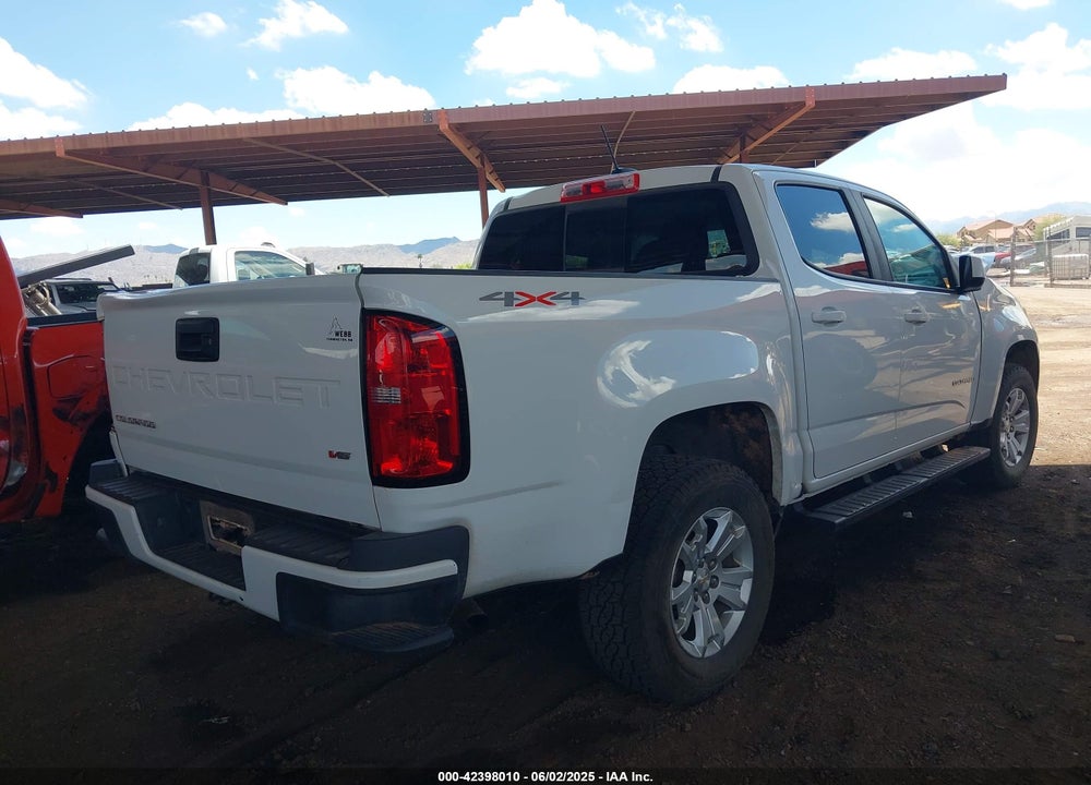 2022 CHEVROLET COLORADO VIN: 1GCGTCEN4N1178278