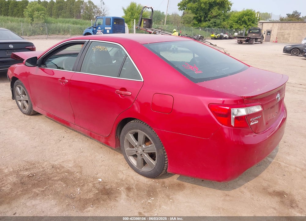 2012 TOYOTA CAMRY VIN: 4T1BF1FK0CU625397