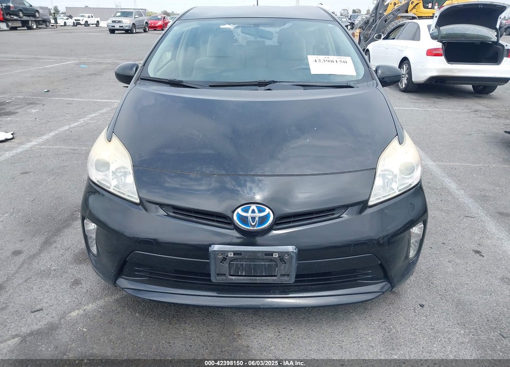 2012 TOYOTA PRIUS THREE VIN: JTDKN3DU2C1533782