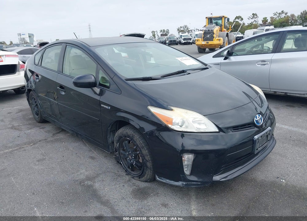 2012 TOYOTA PRIUS THREE VIN: JTDKN3DU2C1533782