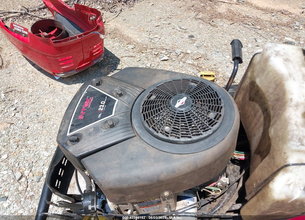 2007 TROY BIG RED HORSE MOWER VIN: 0000001C297H30018