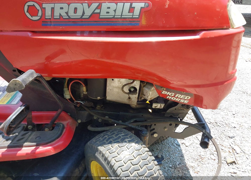 2007 TROY BIG RED HORSE MOWER VIN: 0000001C297H30018