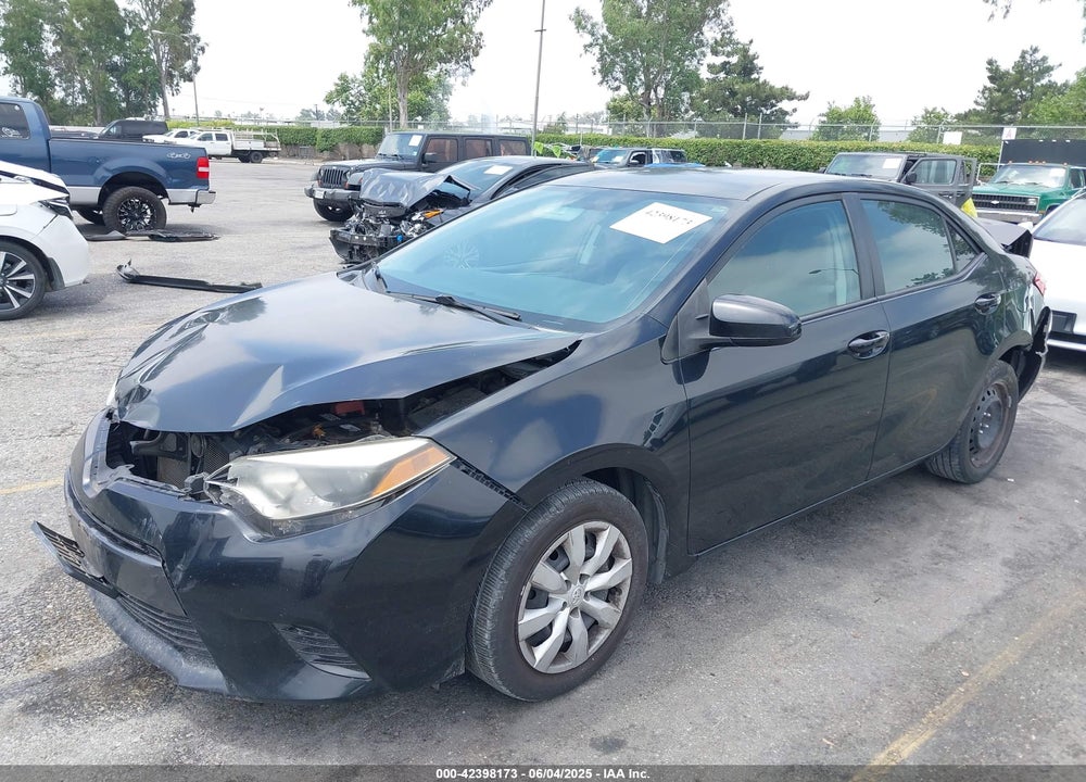 2016 TOYOTA COROLLA VIN: 5YFBURHE3GP459993