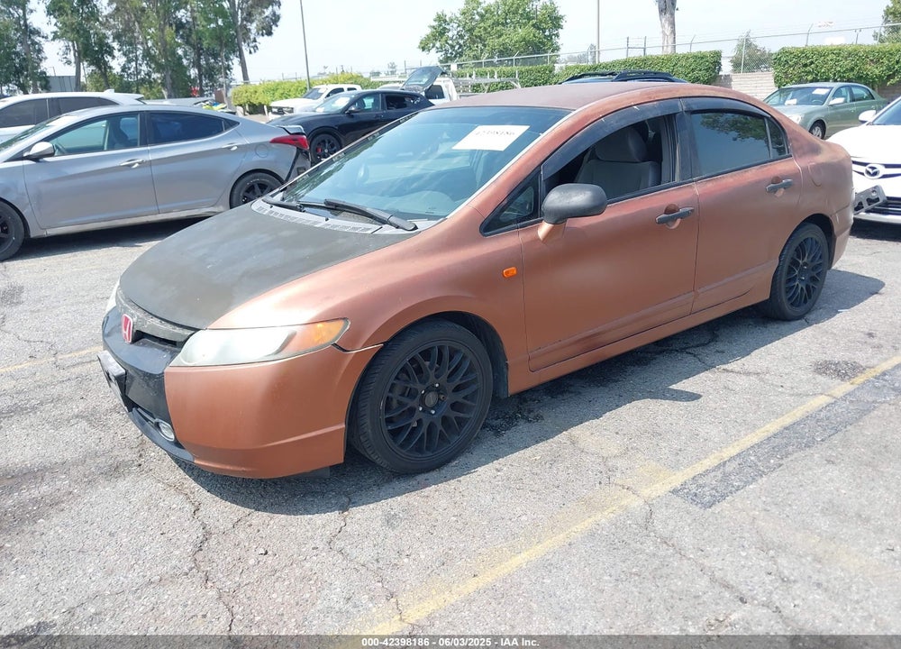2007 HONDA CIVIC LX VIN: 1HGFA16547L078565